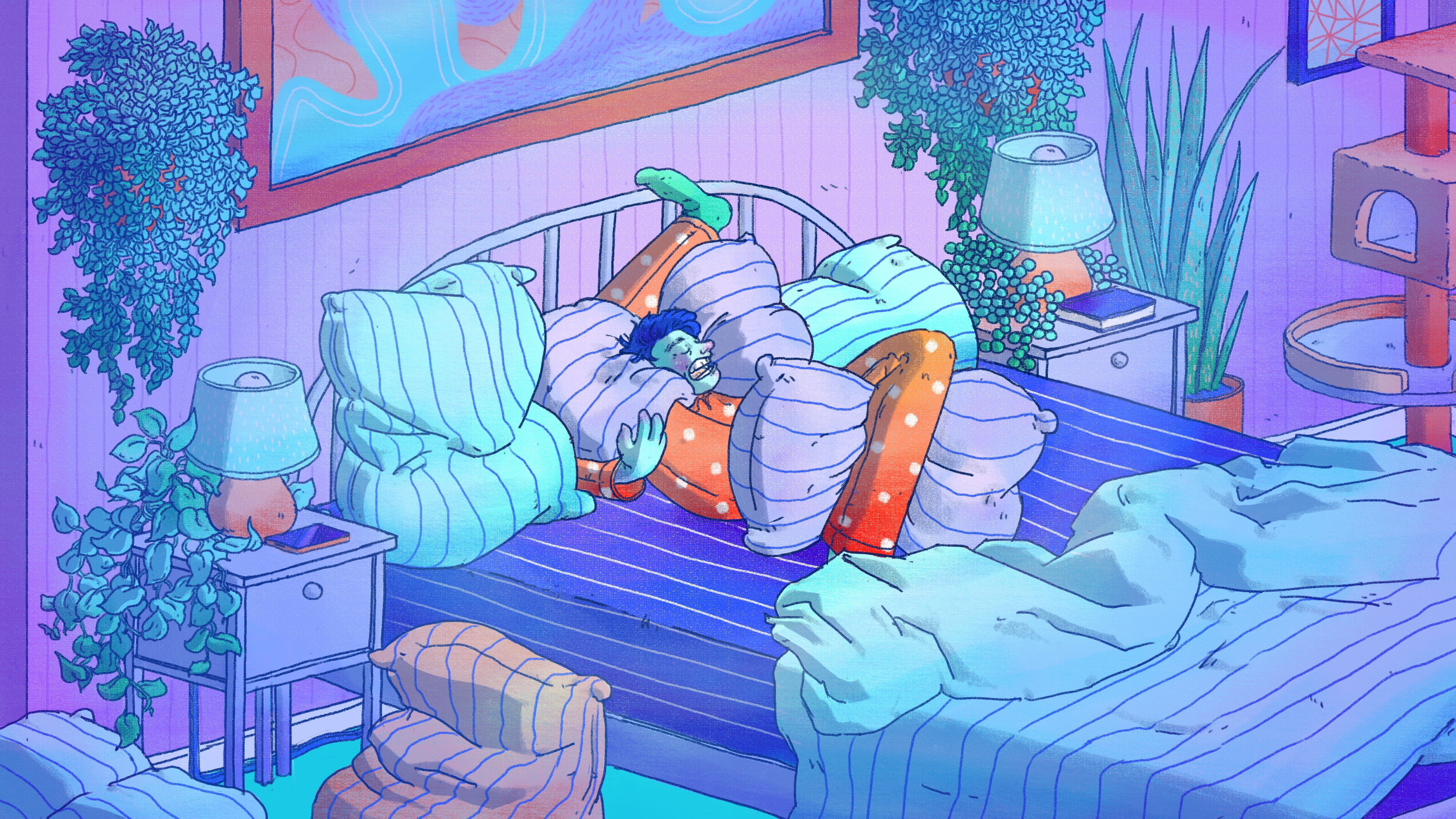 Sleeping in an awkward position for many hours at night can cause morning aches and pains. One way to guard against them is to focus on your sleep posture, say medical experts.